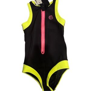 GlideSoul signature round neck one piece swimsuit size small and xs